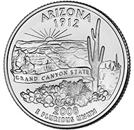 Click to See if There's a Larger Image! Bags-And-Rolls-Of-Arizona-Quarters-Available-June-2